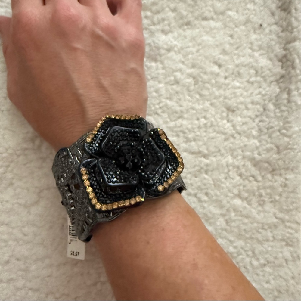 Nordstrom Rack Black and Gold Bracelet
